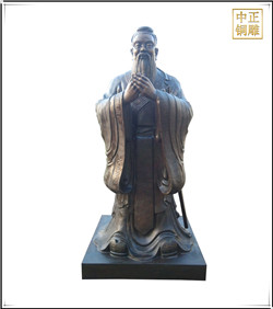 鑄銅孔子雕塑