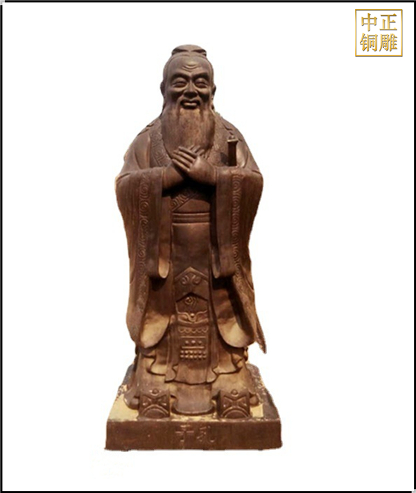 中式家居客廳孔子工藝品.jpg