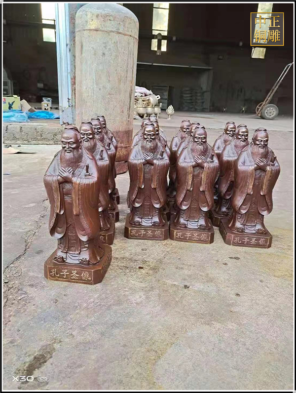 孔子圣像銅雕塑擺件鑄造.jpg